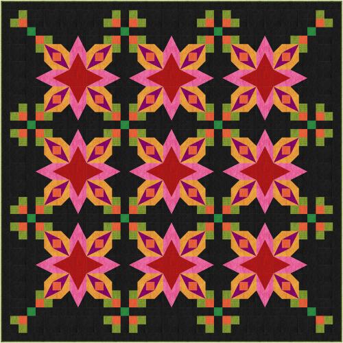 Cactus Flower (24/7 Herringbone) by 